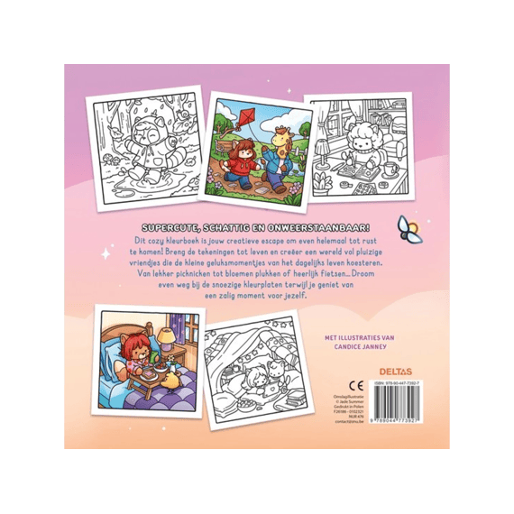 Kleurboek Comfy Cozy Life