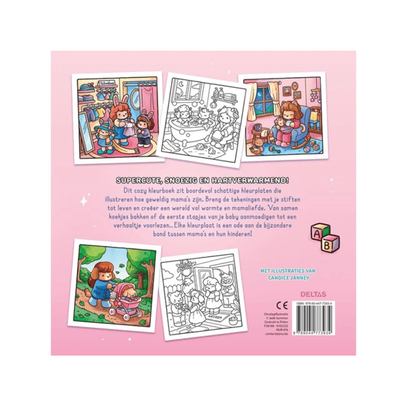 Kleurboek Comfy Cozy Moms