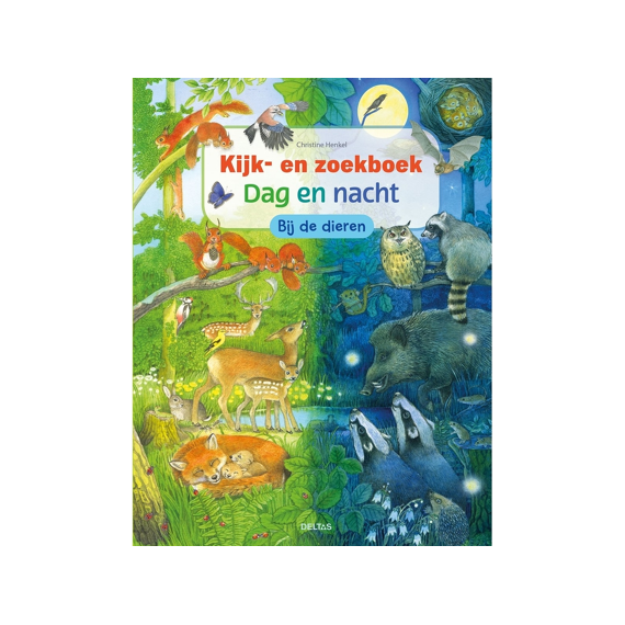 Kijk- En Zoekboek Dag En Nacht Bij De Dieren