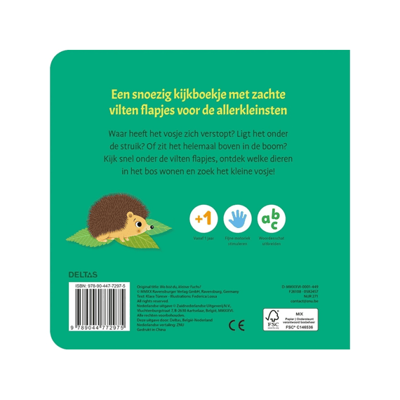 Flapjesboek Waar Is Het Vosje?
