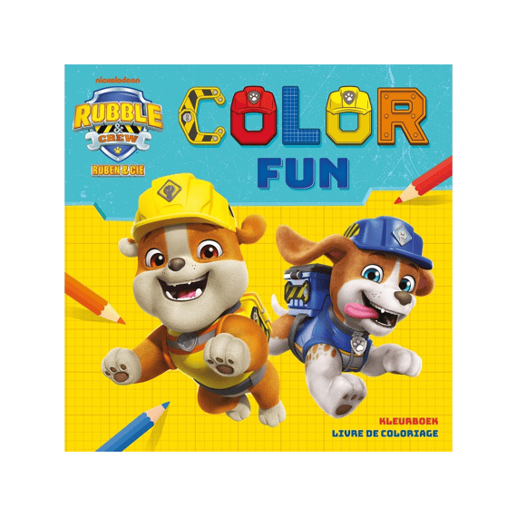 Kleurboek Rubble & Crew Color Fun