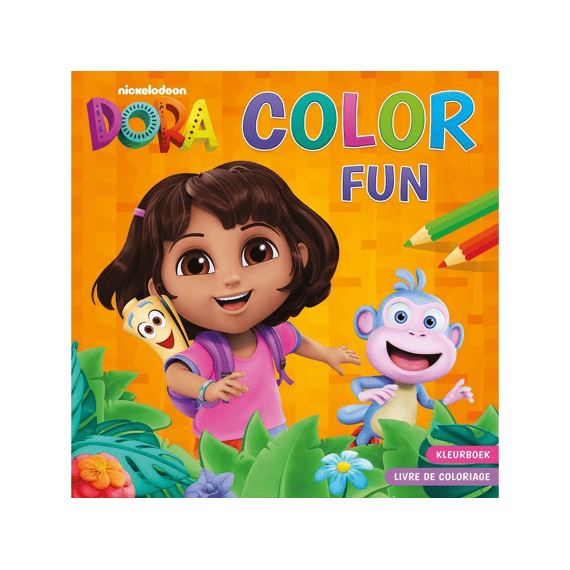 Kleurboek Dora Color Fun