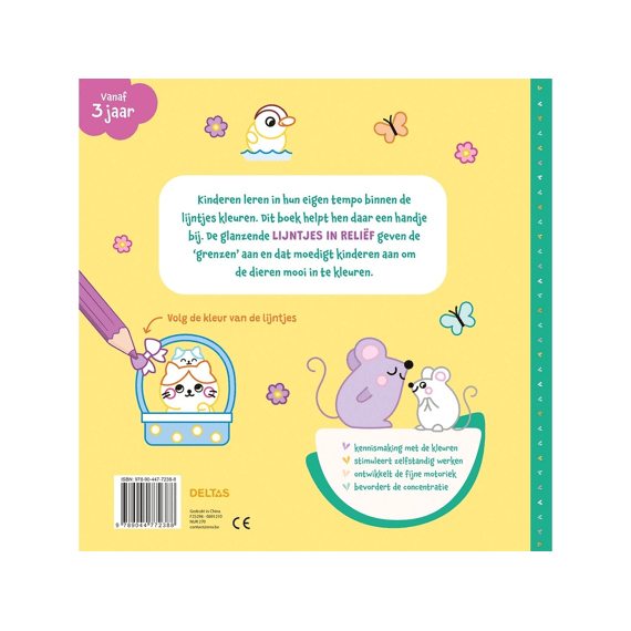 Kleuren Binnen De Lijntjes Kleine Handjes Babydieren