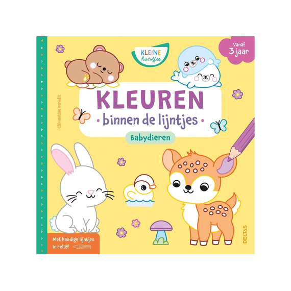 Kleuren Binnen De Lijntjes Kleine Handjes Babydieren
