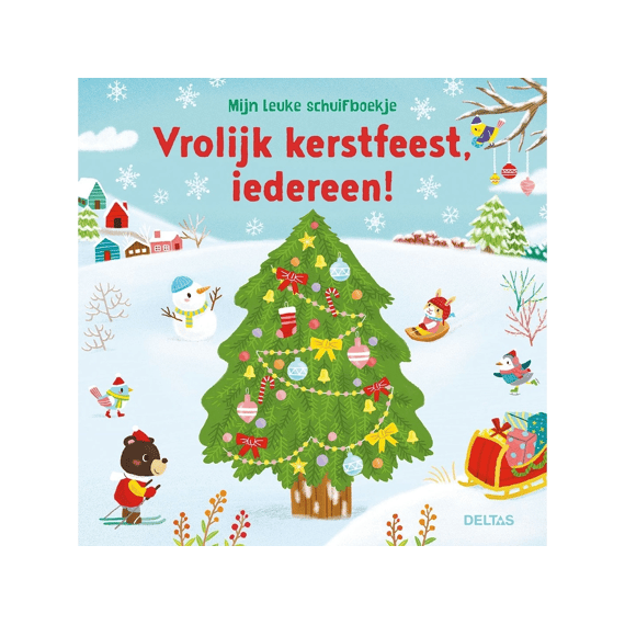Mijn Leuke Schuifboekje Vrolijk Kerstfeest, Iedereen!