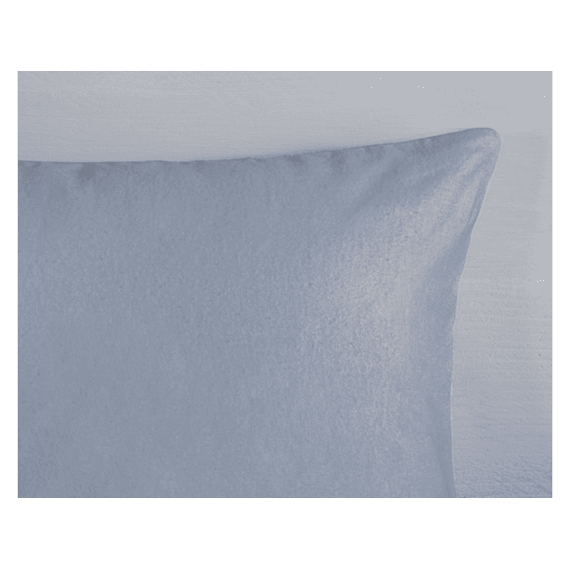 Good Morning Dekbedovertrek Flanel Blauw 140x220 + 1* 60x70 Cm