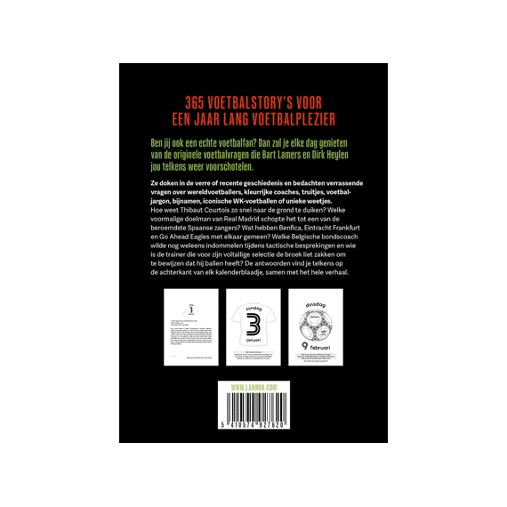 De Voetbalquiz Scheurkalender 2027