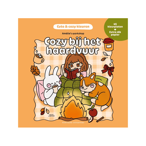 Cozy Bij Het Haardvuur