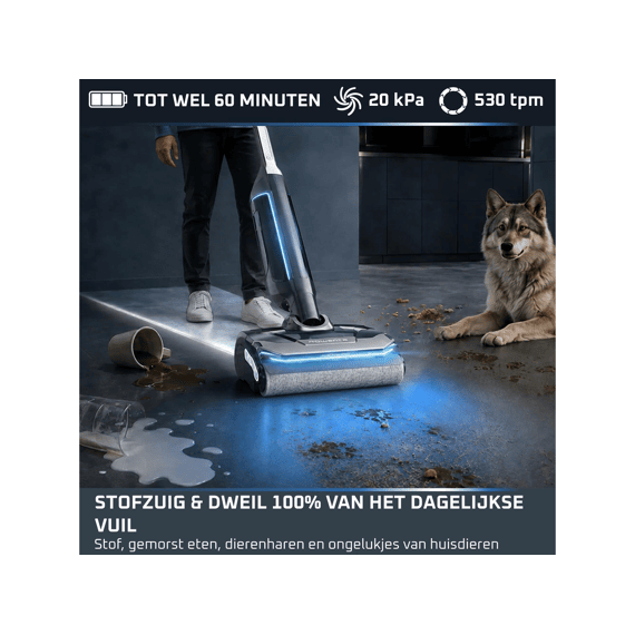 Rowenta Gz7136e0 X-clean Vision Pro Vloerreiniger