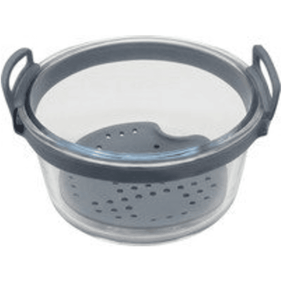 Nerthus Airfryer Bakje Glas & Silicone 1,2l