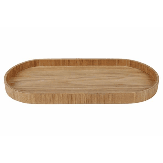 Cosy & Trendy Aura Serveerplank Ovaal 35x16,5 Natuur