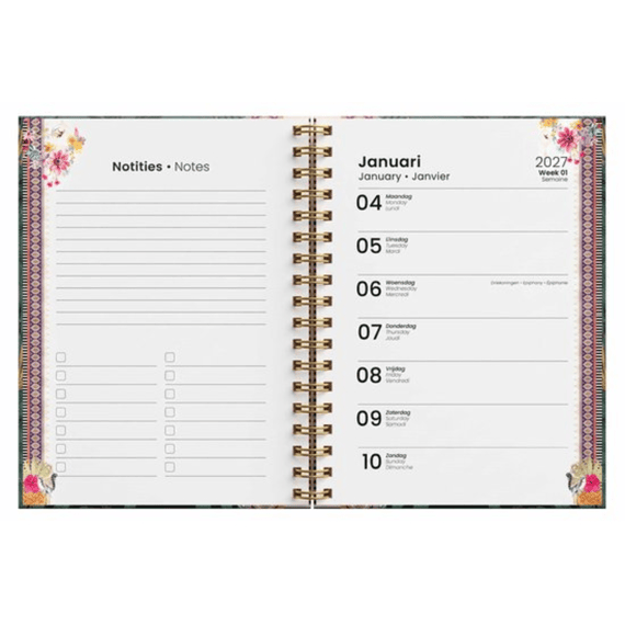 Paperclip Pocket Bureau Agenda Melli Mello 2