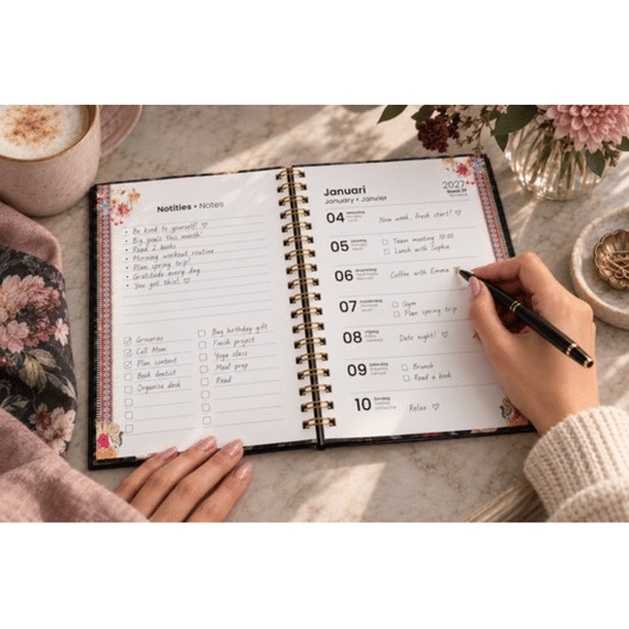 Paperclip Pocket Bureau Agenda Melli Mello 2