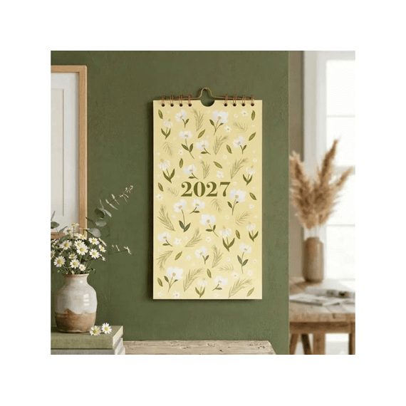 Paperclip Weekkalender Wire-o Bloom 1