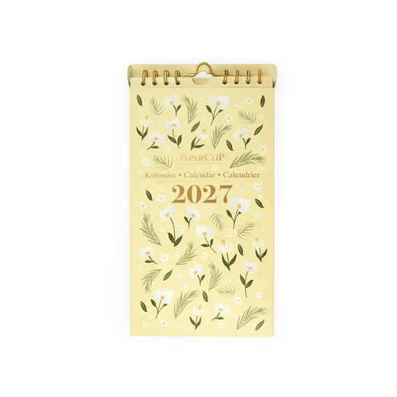 Paperclip Weekkalender Wire-o Bloom 1