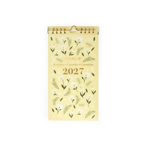 Paperclip Weekkalender Wire-o Bloom 1