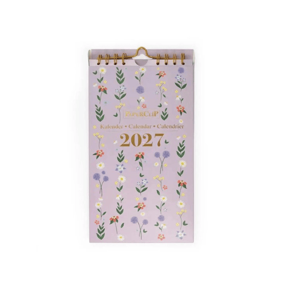 Paperclip Weekkalender Wire-o Bloom 2