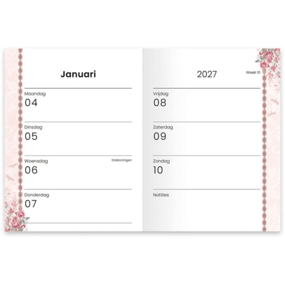 Paperclip Mini Agenda En/mm Set 4x4