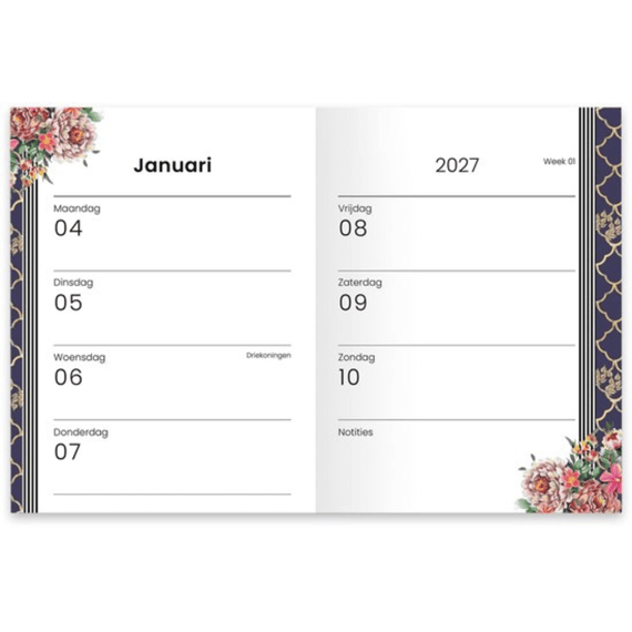 Paperclip Mini Agenda En/mm Set 4x4