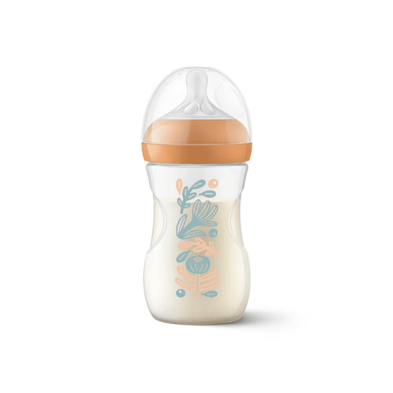 Avent Natural 3.0 Zuigfles 260 Ml Oranje Ring
