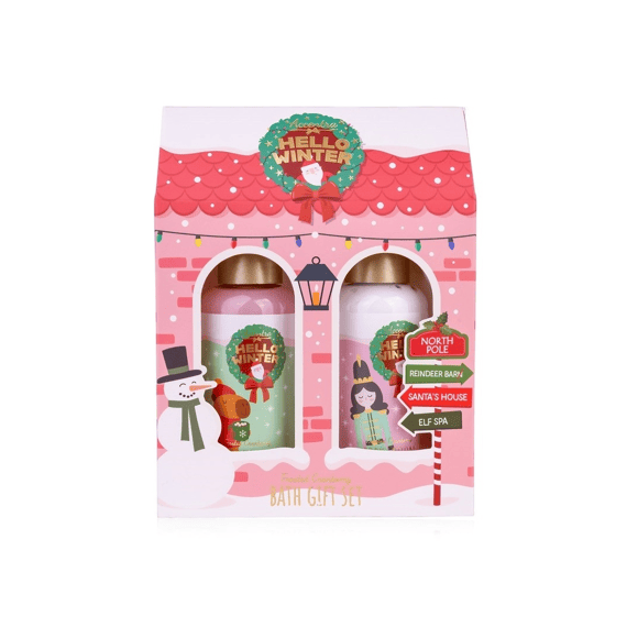 Hello Winter Badset 100ml Douchegel & Bodylotion