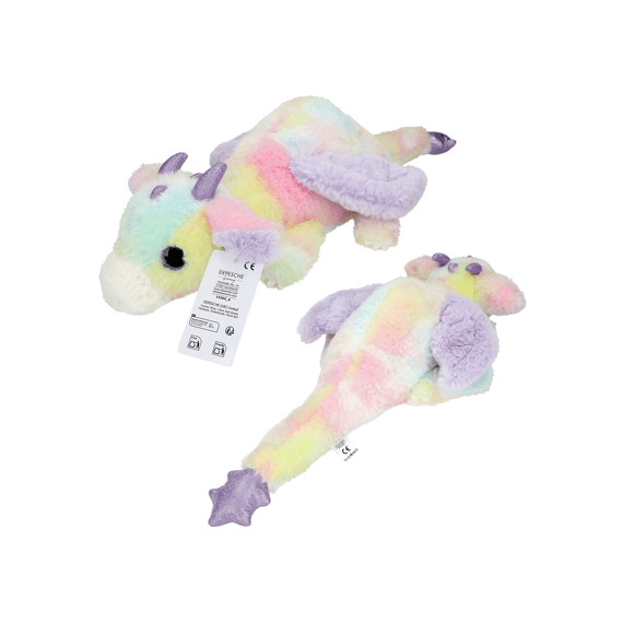 Snukis Knuffel Draak Multicolour