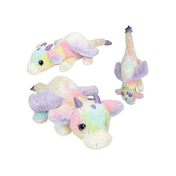 Snukis Knuffel Draak Multicolour