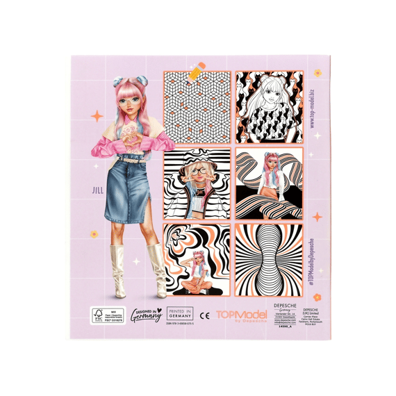 Topmodel Kleurboek Jills Magic Illusions