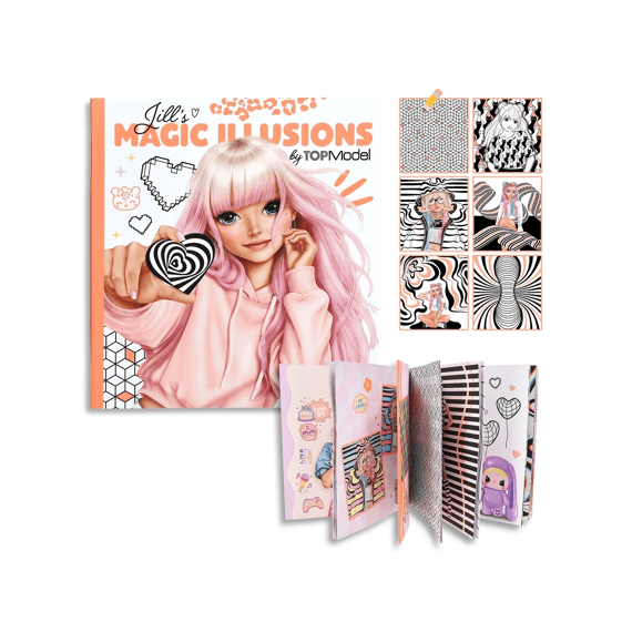 Topmodel Kleurboek Jills Magic Illusions
