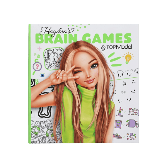 Topmodel Spelletjesboek Haydens Brain Games Club