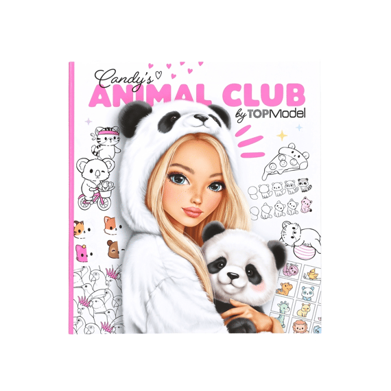 Topmodel Kleurboek Candys Animal Club