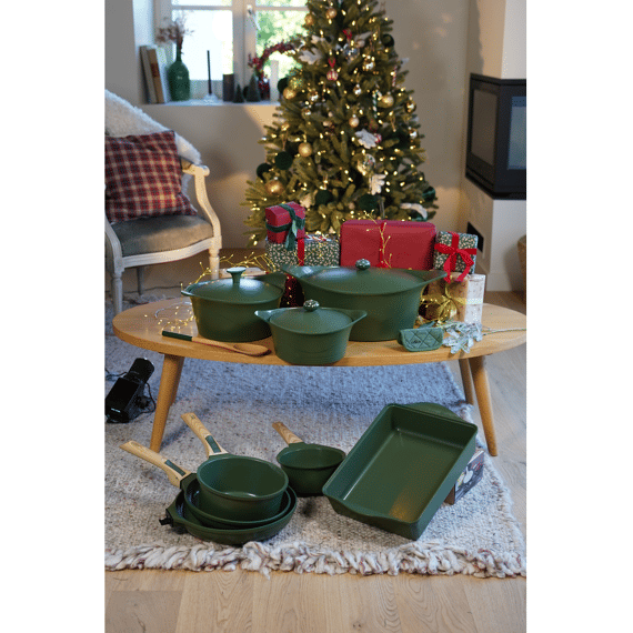 Cookut Lincroyable The Mystery Cocotte Kookpot 24cm Cadeauset Groen