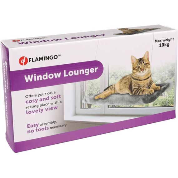 Raamhangmat Chill Rechthoekig Grijs 55x32x3cm