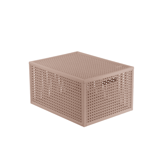 Curver Kaya Opbergmand 20l Warm Taupe 376x300x207mm