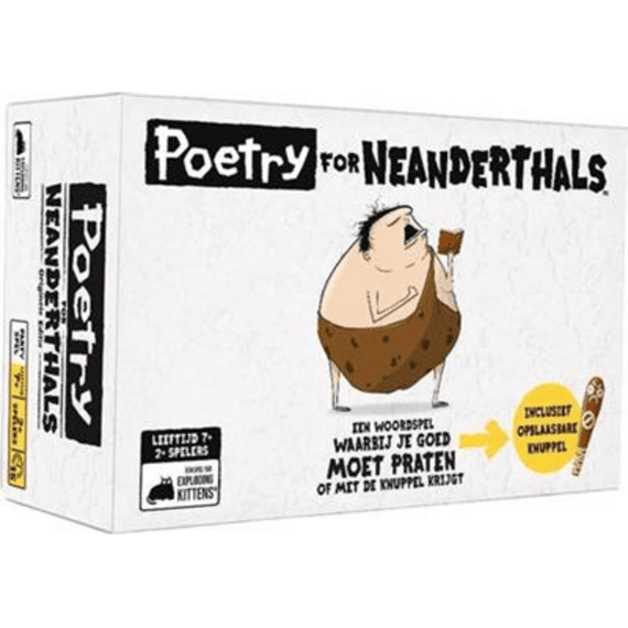 Poetry For Neanderthals