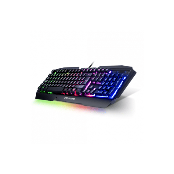 Spirit Of Gamer Gaming Toetsenbord Rgb Pro-k5 Azerty Semi-mechanisch Zwart