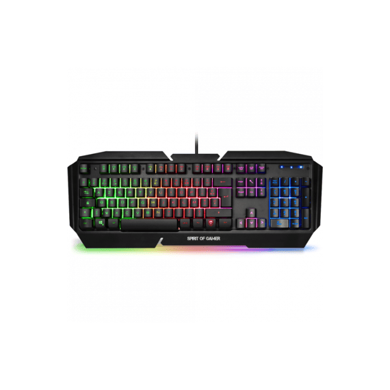 Spirit Of Gamer Gaming Toetsenbord Rgb Pro-k5 Azerty Semi-mechanisch Zwart
