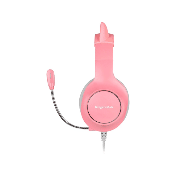 Kruger & Matz Km0658 Gaming Hoofdtelefoon Kids Roze