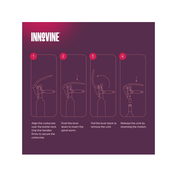 Innovine Serve Horizontale Hefboomkurkentrekker