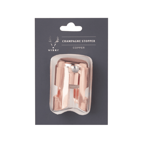 Viski Champagne Tools Champagneflesstopper Koper