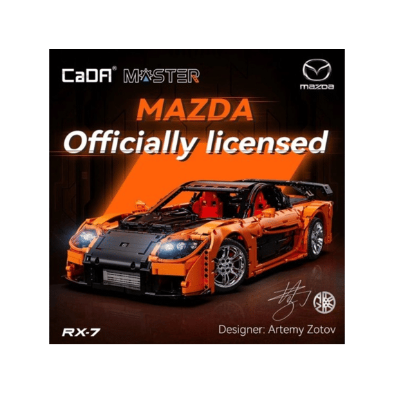 Cada Master Series Bouwset 3305 Stuks R/c Mazda Rx7 1:8