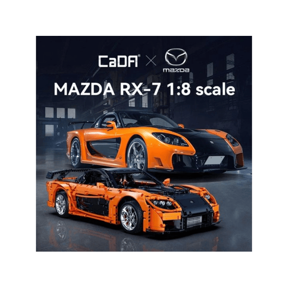 Cada Master Series Bouwset 3305 Stuks R/c Mazda Rx7 1:8