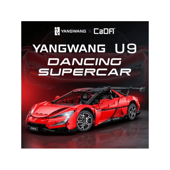 Cada Master Series Bouwset 3671 Stuks R/c Yangwang U9 1:8