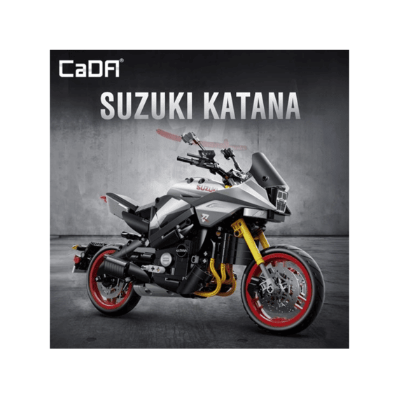 Cada Car Series Bouwset 1104 Stuks Suzuki Katana 2022 1:8