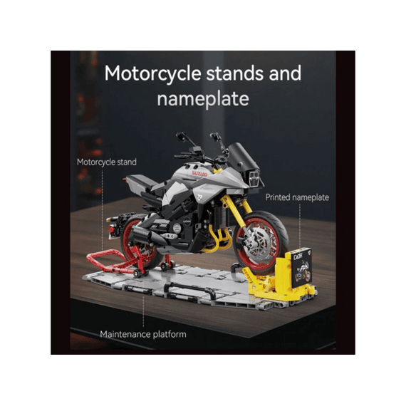 Cada Car Series Bouwset 1104 Stuks Suzuki Katana 2022 1:8