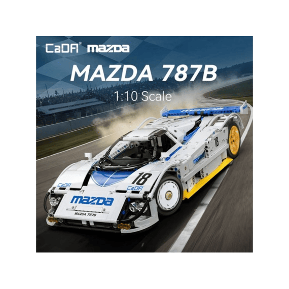 Cada Car Series Bouwset 1797 Stuks Mazda 787b 1:10