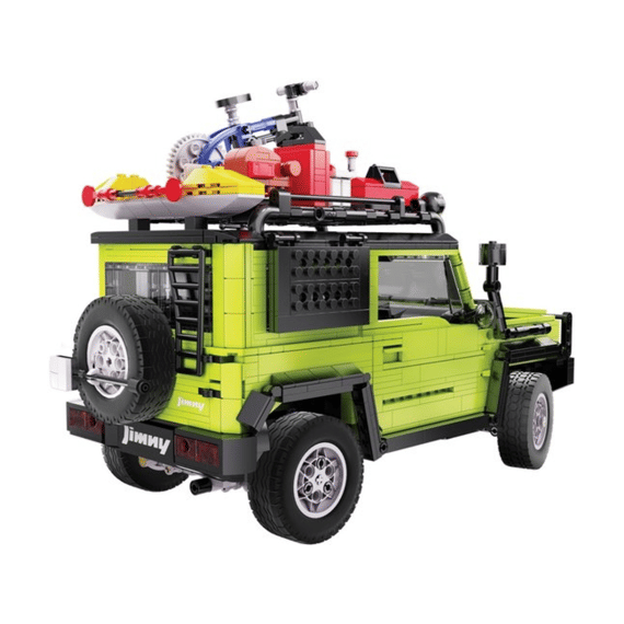 Cada Car Series Bouwset 1803 Stuks Jimmy Off Road Truck Met Accessoires 1:12