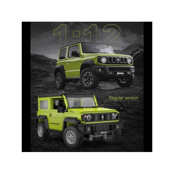 Cada Car Series Bouwset 1803 Stuks Jimmy Off Road Truck Met Accessoires 1:12