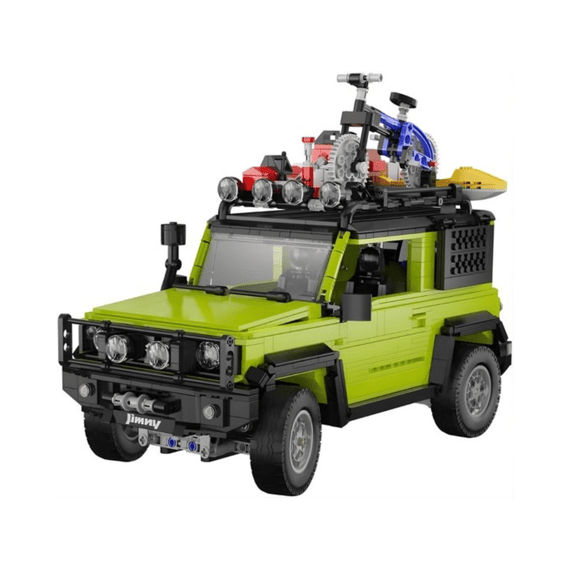 Cada Car Series Bouwset 1803 Stuks Jimmy Off Road Truck Met Accessoires 1:12