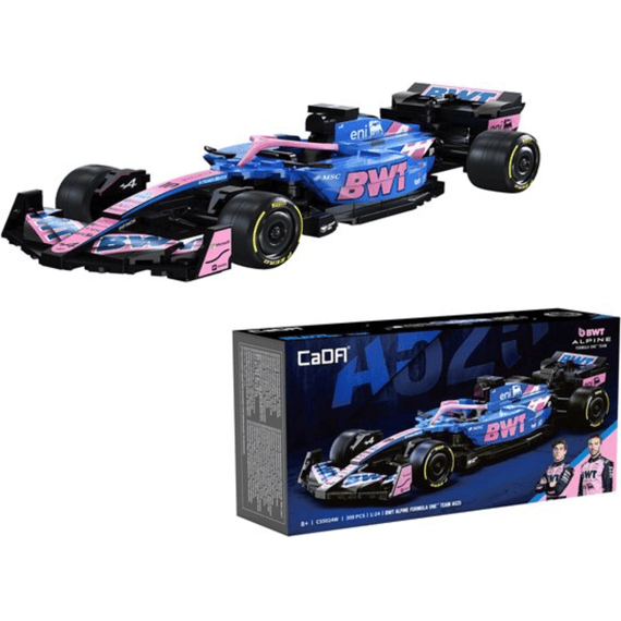 Cada Car Series Bouwset 300 Stuks Bwt Alpine F1 1:24